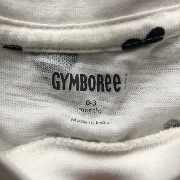 0-3M Gymboree T-shirt & Old Navy Leggings - Picture 2 of 6